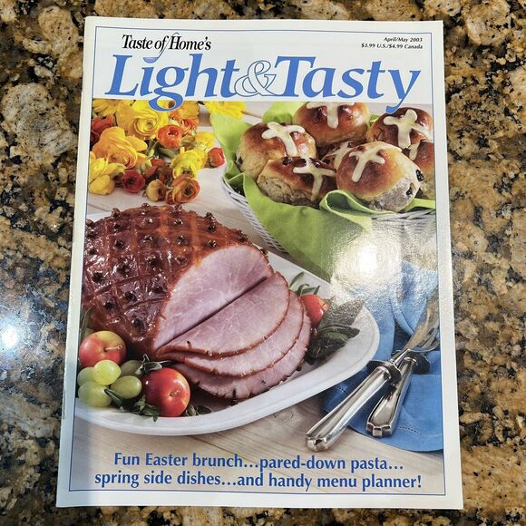 Taste of Homes Light And Tasty Cooking Recipe Magazines 2003 Back Issue Set Of 6 - Picture 4 of 13